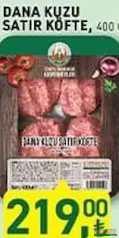 DANA KUZU SATIR KÖFTE 400 G DANA KUZU SATIR KÖFTE 400 G